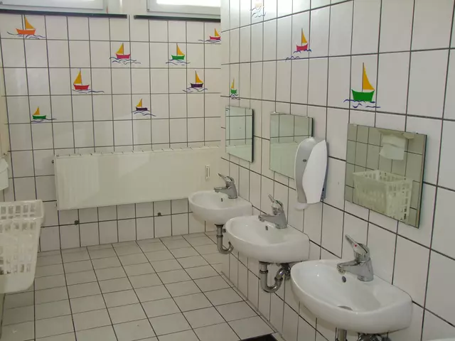 Kindergarten - Waschraum